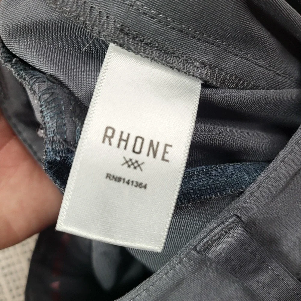 Rhone Pants Mens 30x31 Gray Lightweight Performance Chino‎ Casual Pockets